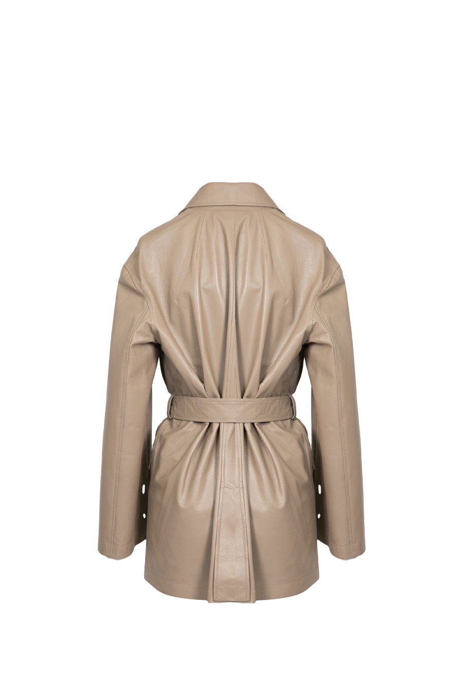 Donna SIMONETTA RAVIZZA Blouson | Cappotto In Pelle Beige