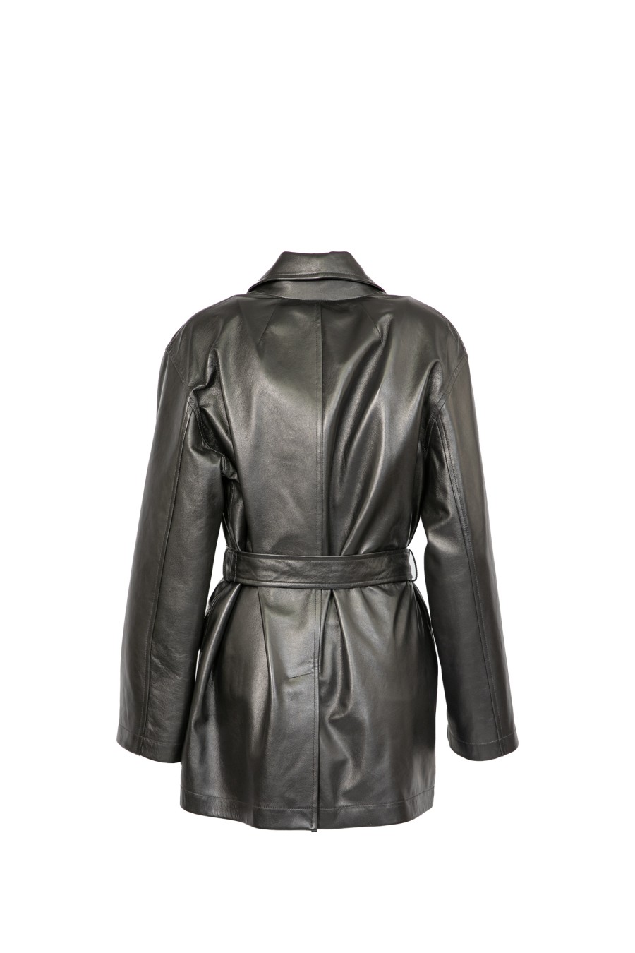 Donna SIMONETTA RAVIZZA Blouson | Cappotto In Pelle Nero