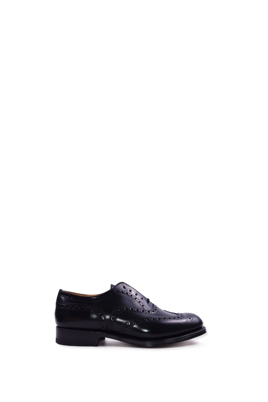 Uomo CHURCH'S Stringate | Stringata Oxford Burwood Nero